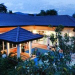 View of the villa