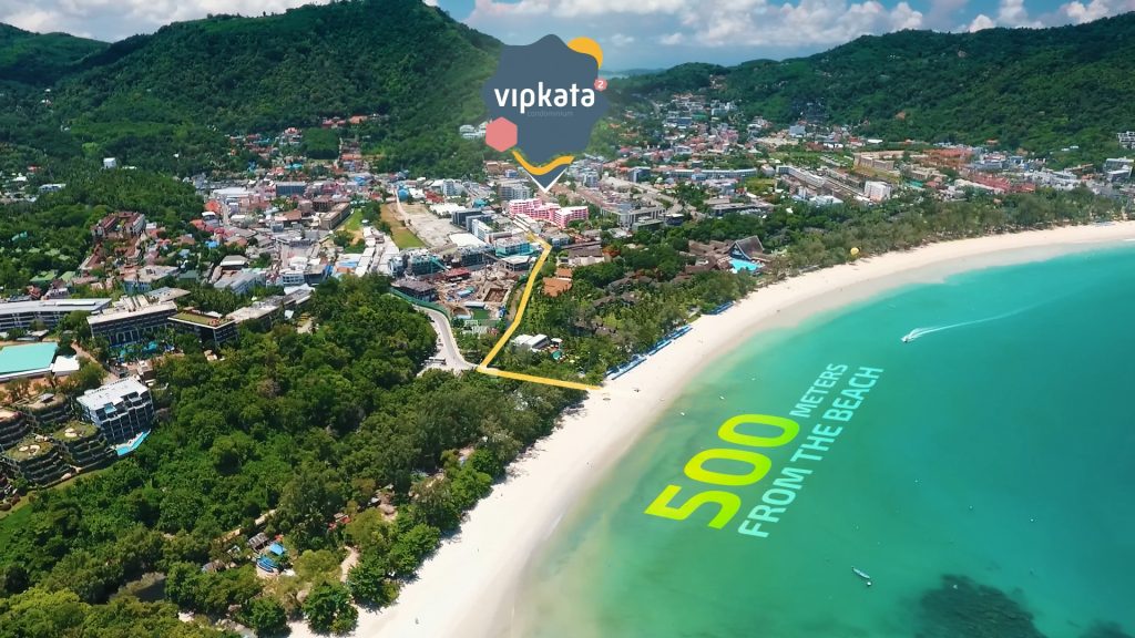 500 meters from Kata Beach