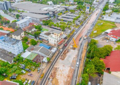 Chalong Underpass Construction, Phuket